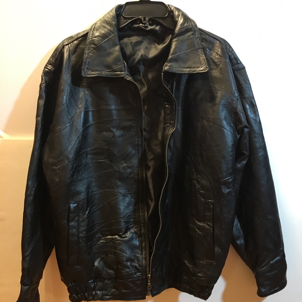 Small Black Genuine Leather Jacket